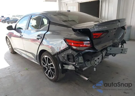 2025 Nissan Sentra Sr из США, поврежденный, VIN 3N1AB8DV7SY220590